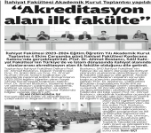 Akademik Kurul Toplantısı