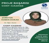 Fakültemizden COST Başarısı