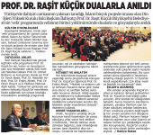 Prof. Dr. Raşit Küçük Paneli