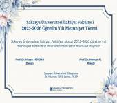 2025-2026 Öğretim Yılı Mezuniyet Töreni