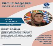 Fakültemizden COST Başarısı