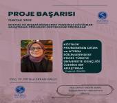 Doç. Dr. Elif Nur Erkan Balcı'dan TÜBİTAK 3005 Proje Başarısı