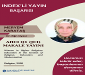 Fakültemizden Yayın Başarısı