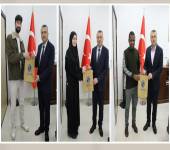 Fakültemizi Temsil Eden Yarışmacılara Hediye Takdim Edildi