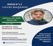 Fakültemizden Yayın Başarısı