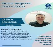 Fakültemizden COST Başarısı