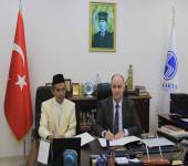 Endonezya Sultan Mevlâna Hasenuddin İslam Üniversitesi Heyeti Fakültemizi Ziyaret Etti