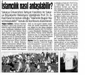 Prof. Dr. İsmail Kara Konferansı