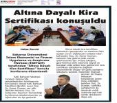 Altına Dayalı Kira Sertifikası Konferansı