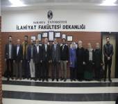 İstanbul Üniversitesi İlahiyat Fakültesi Heyetinin Fakültemizi Ziyareti