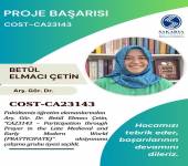 Fakültemizden COST Başarısı
