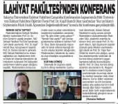Kur’an İslam’ı Söyleminin Fıkıh Usulü Açısından Değerlendirilmesi Konulu Konferans