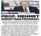 Prof. Dr. H. Mehmet Günay’ın İlmihal Programı