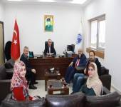 Ürdün eş-Şarku'l-evsat Üniversitesi Rektör Vekili Fakültemizi ziyaret etti.