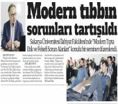 Modern Tıpta Etik ve Felsefi Sorun Alanları Konulu Seminer