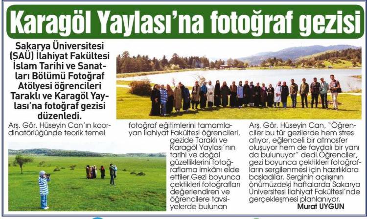 Fotoğraf Atölyesi Öğrencilerimizden Fotoğraf Gezisi