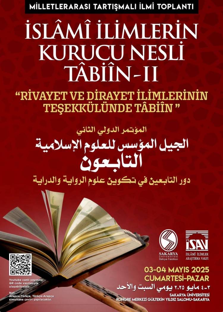 II. Uluslararası İslami İlimlerin Kurucu Nesli Tâbiîn Sempozyumu