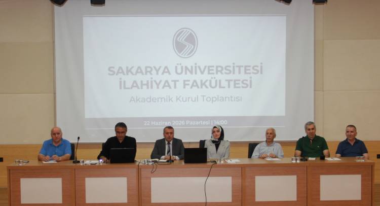Fakültemiz 2025-2026 Akademik Yılı Yıl Sonu Akademik Kurul Toplantısı Gerçekleştirildi