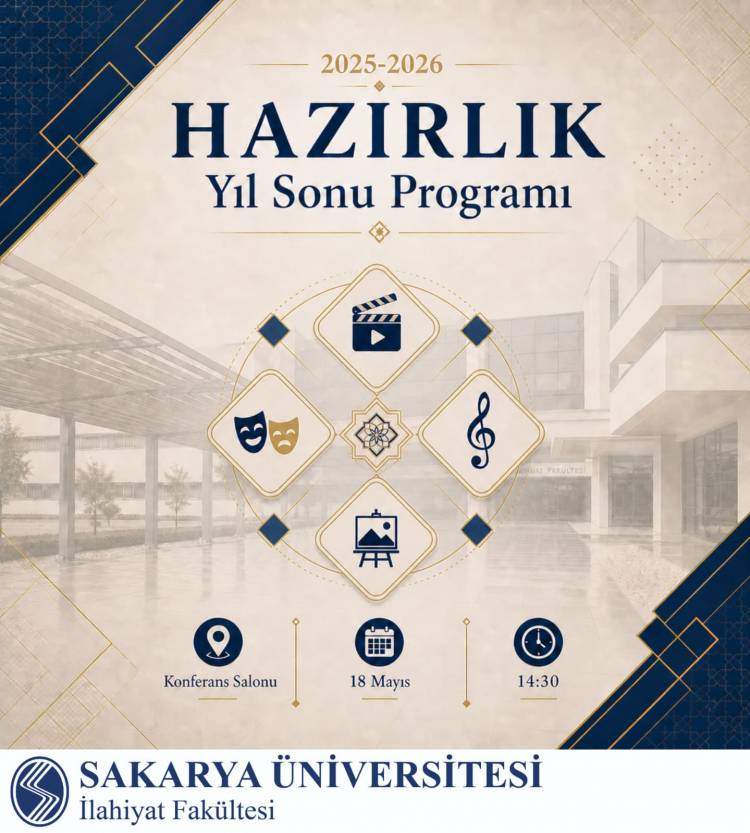 Hazırlık Sınıfları 2025-2026 Öğretim Yıl Sonu Programı