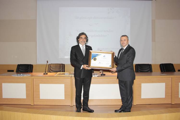 Fakültemiz Akreditasyon Yenileme Töreni ve “Zaman Yönetimi” Konferansı