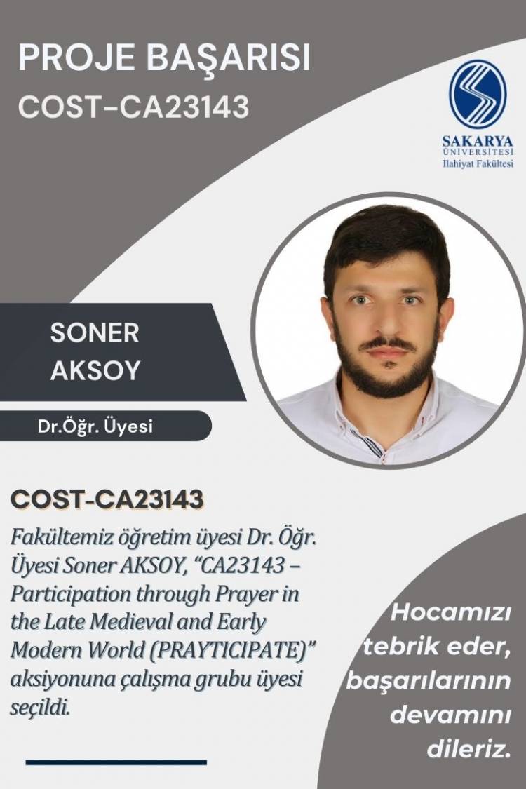 Fakültemizden COST Başarısı