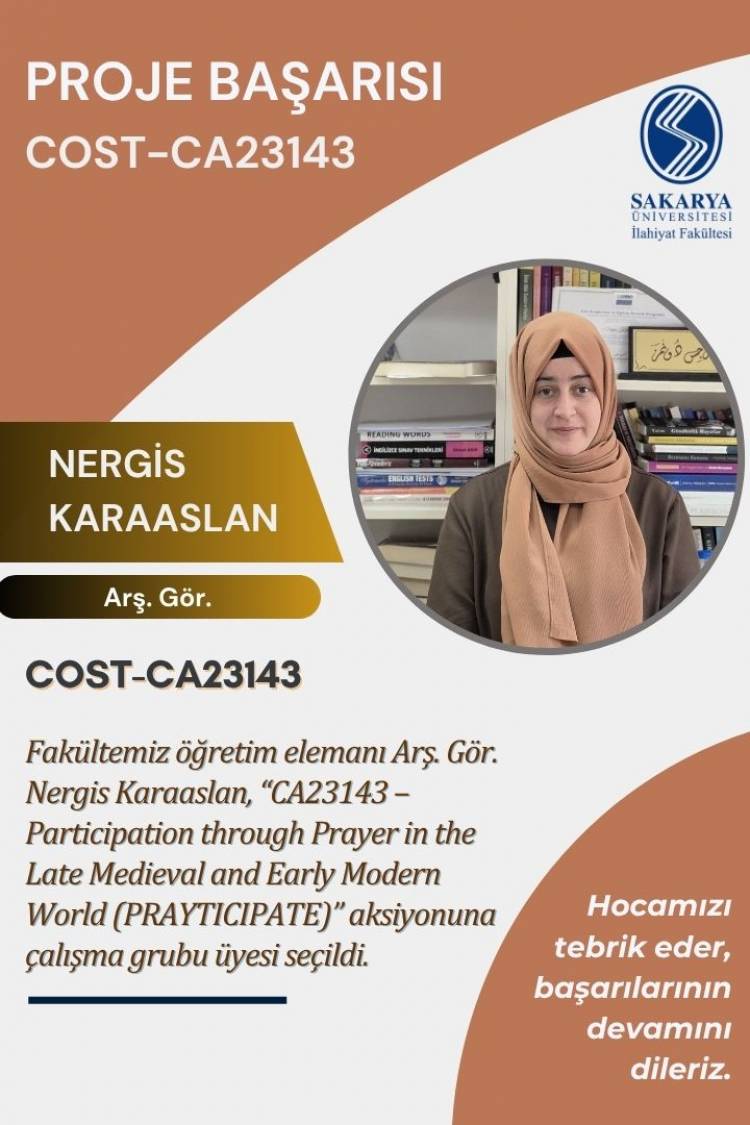 Fakültemizden COST Başarısı