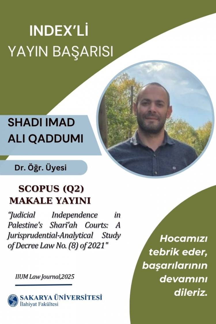 Fakültemizden Yayın Başarısı