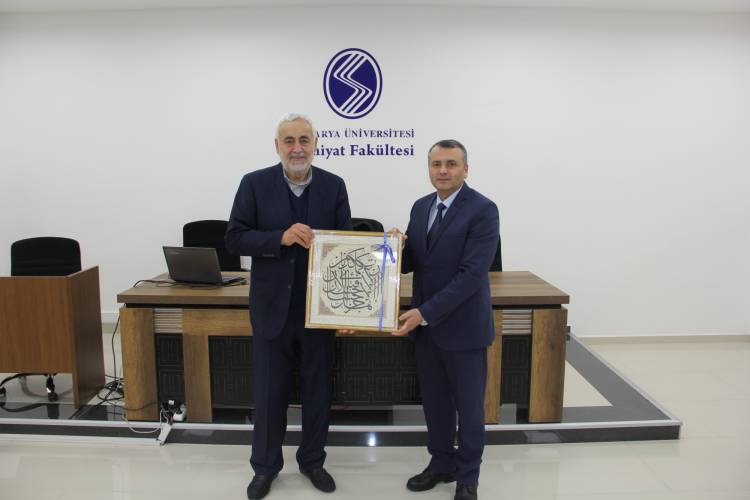 Tunus Zeytune Üniversitesi Rektörü Prof. Dr. Abdellatif Bouazizi Fakültemizi Ziyaret Etti