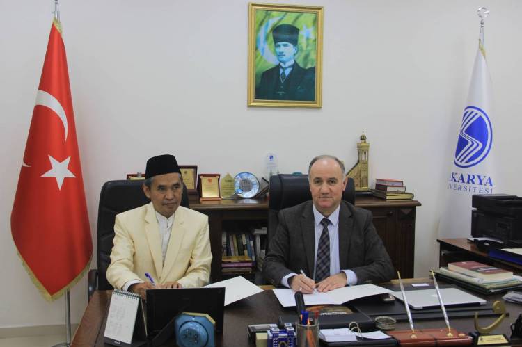 Endonezya Sultan Mevlâna Hasenuddin İslam Üniversitesi Heyeti Fakültemizi Ziyaret Etti