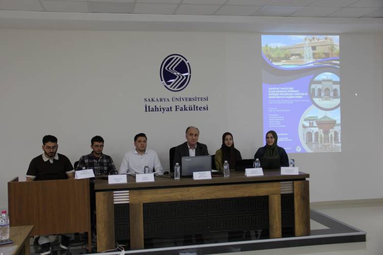 İlahiyat Fakültesi Uluslararası Öğrenci Değişim Programı Tanıtım ve Deneyim Paylaşımı Paneli Gerçekleşti