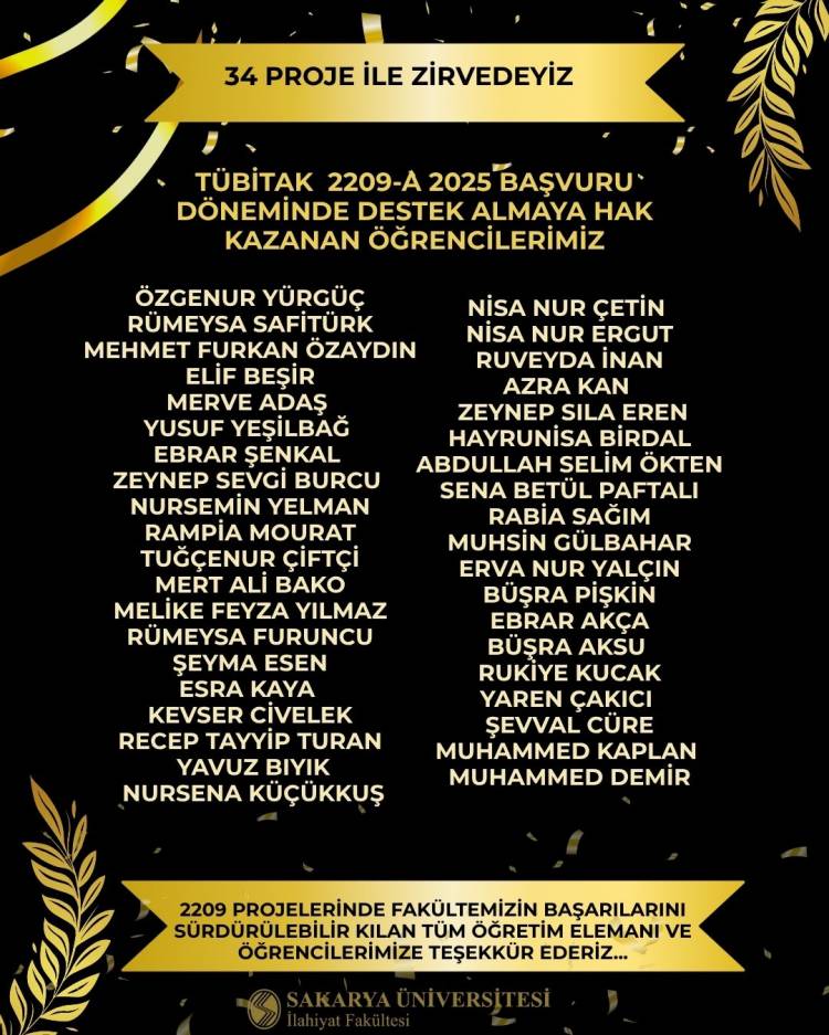 34 PROJE İLE ZİRVEDEYİZ
