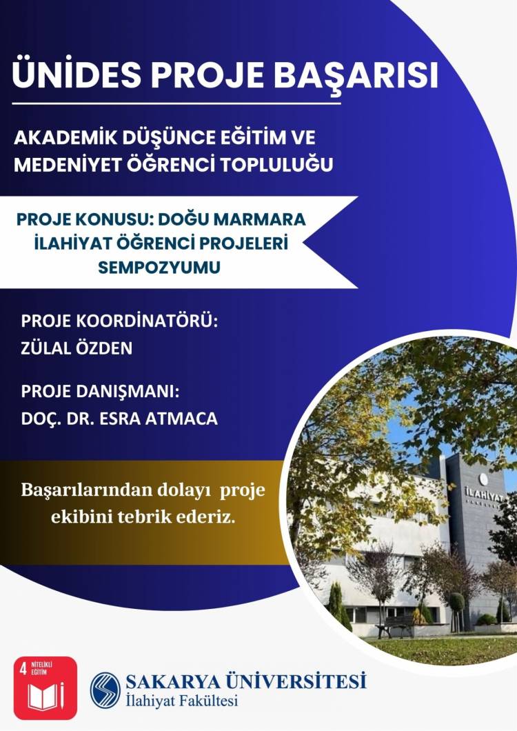ÜNİDES PROJE BAŞARIMIZ