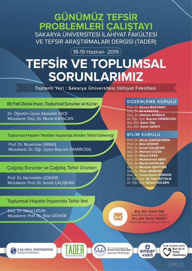 Günümüz Tefsir Problemleri Çalıştayı (I)