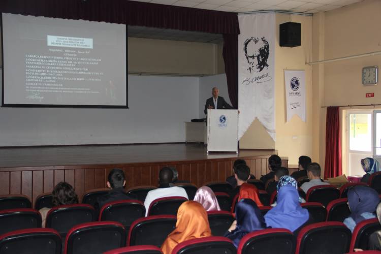 İlahiyat Fakültesi Yabancı Uyruklu Öğrenciler Tanışma Toplantısı