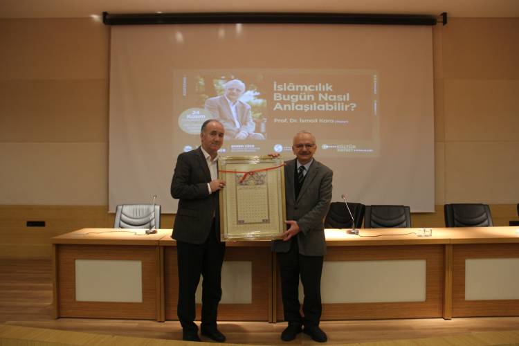 Prof. Dr. İsmail KARA'dan 