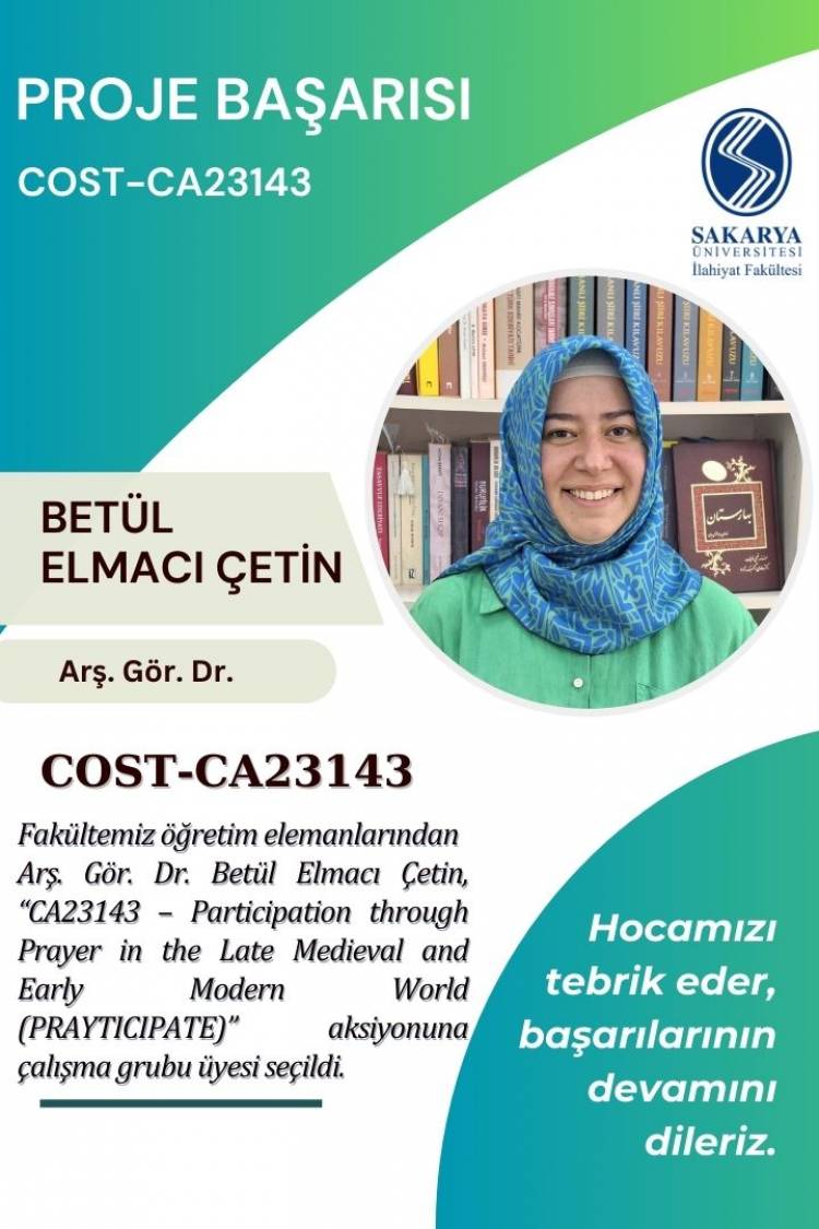 Fakültemizden COST Başarısı