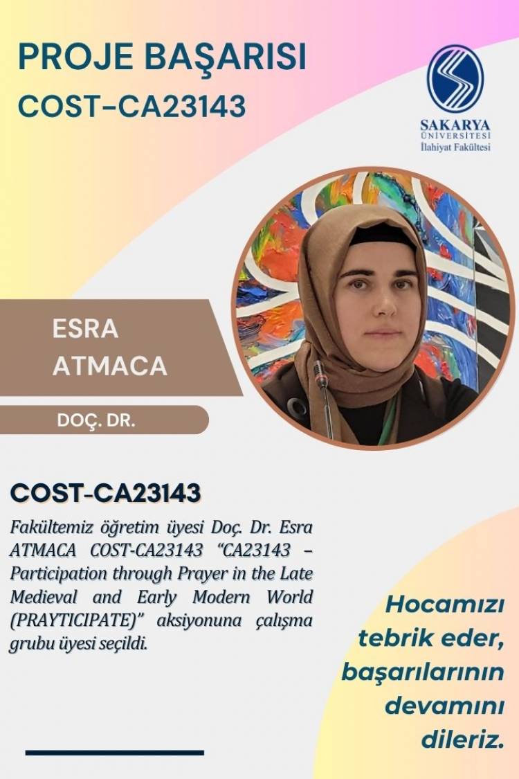 Fakültemizden COST Başarısı
