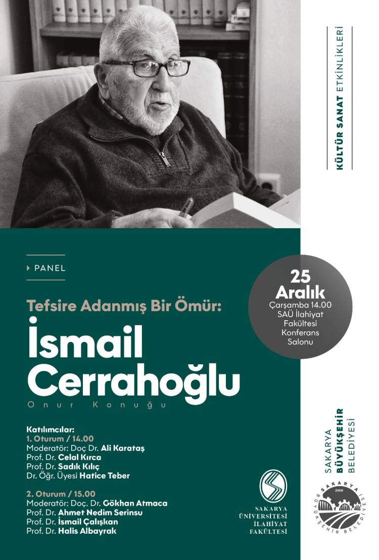 “Tefsire Adanmış Bir Ömür: İsmail Cerrahoğlu” Paneli