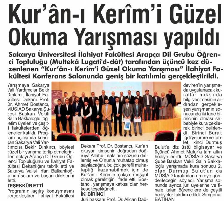 Kur’an-ı Kerim Yarışması