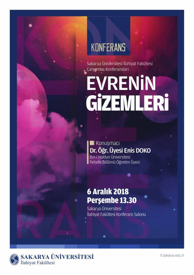 Evrenin Gizemleri Konulu Konferans