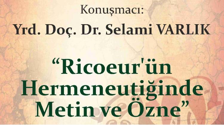 Ricoeur'ün Hermeneutiğinde Metin ve Özne