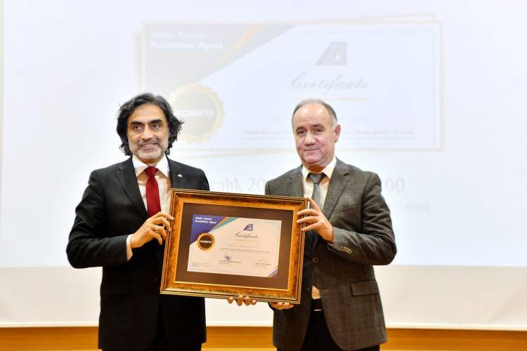 Our Faculty Received International Accreditation Certificate